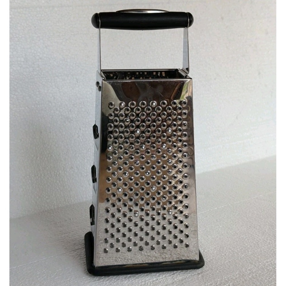 ONEIDA USA Stainless Steel Cheese‎ Grater Shredder Slicer, Handheld Upright